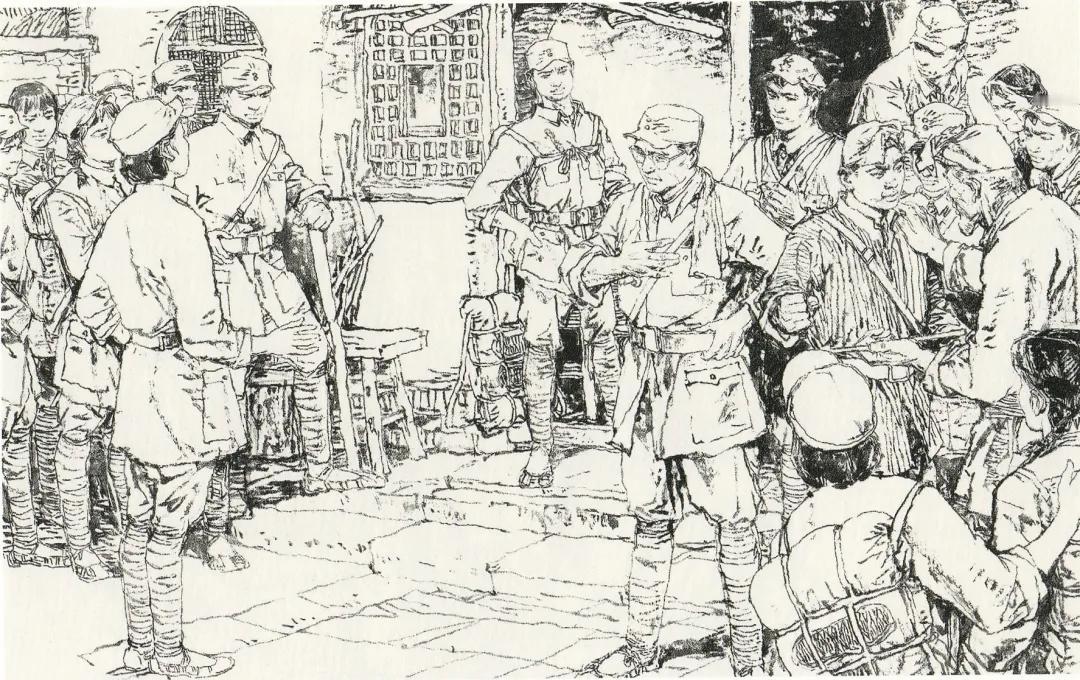 绘画临摹学习好资料，施大畏先生连环画画作品