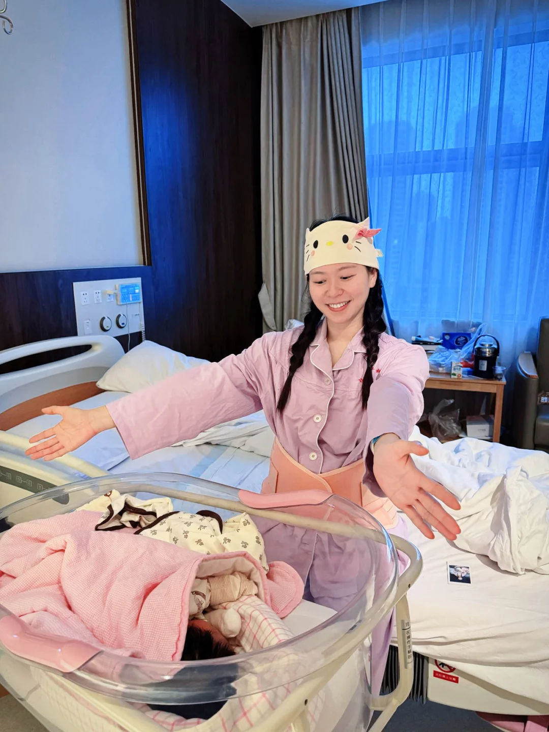 真了不起！我居然剖腹产生了个娃👧🏻