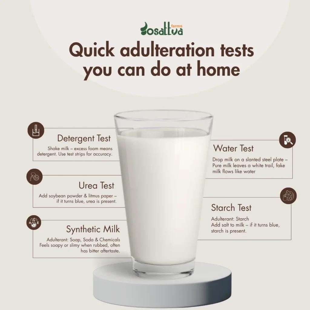 如何鉴别假牛奶？您可以通过几个简单的测试来鉴别假牛奶：首先是“水流测试”，纯