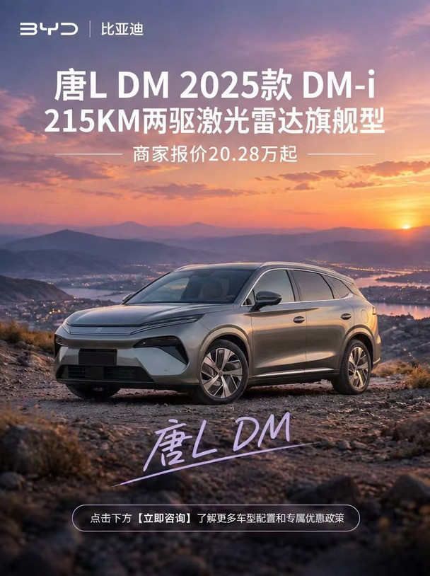 比亚迪唐LDM商家报价20.28万起