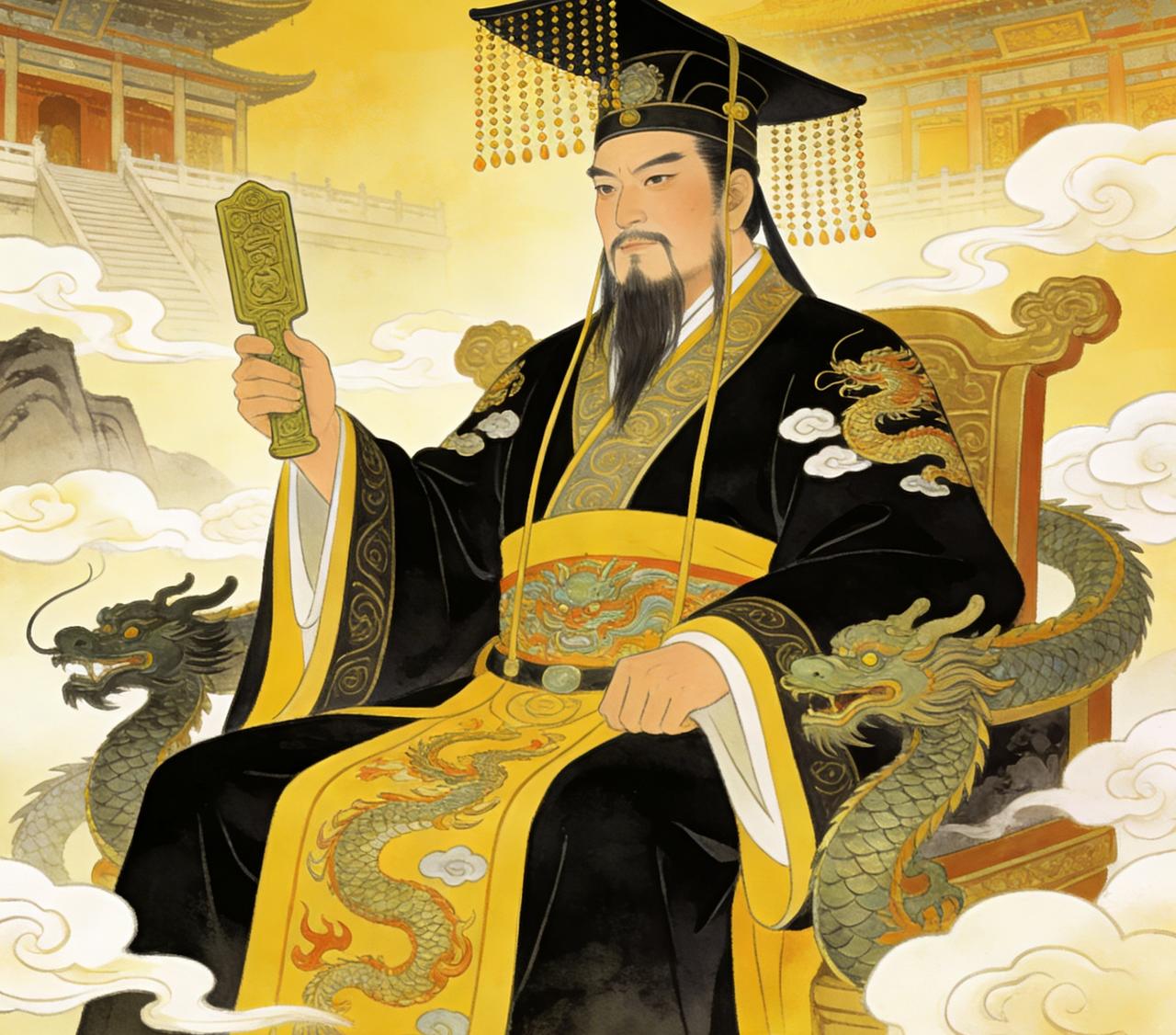 黄帝。为什么是黄帝？1. 人文初祖：黄帝统一了华夏部落，奠定了中华民