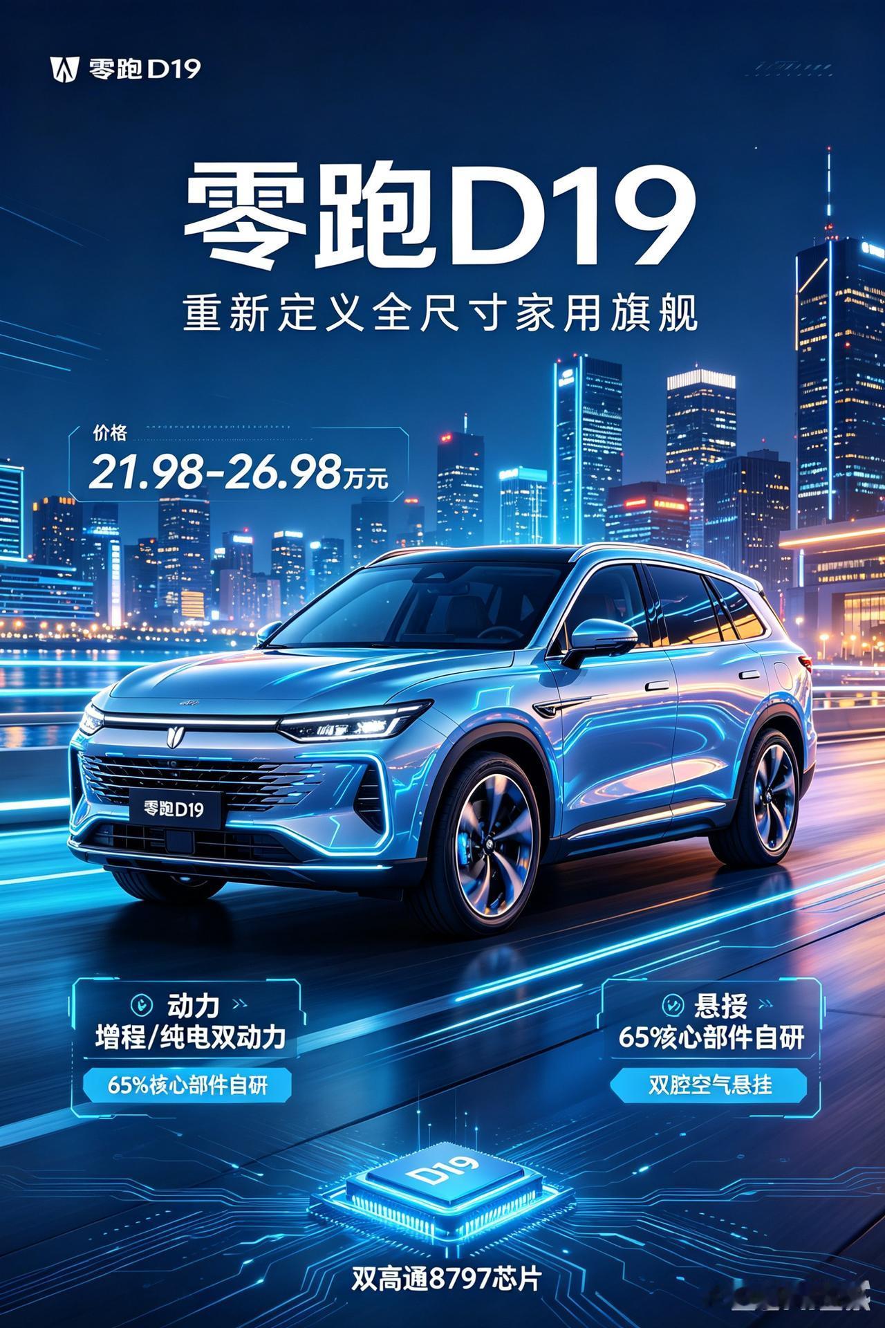 21.98万！零跑这波太狠了，全尺寸SUV价格屠夫来了！兄弟们，谁还敢说国产