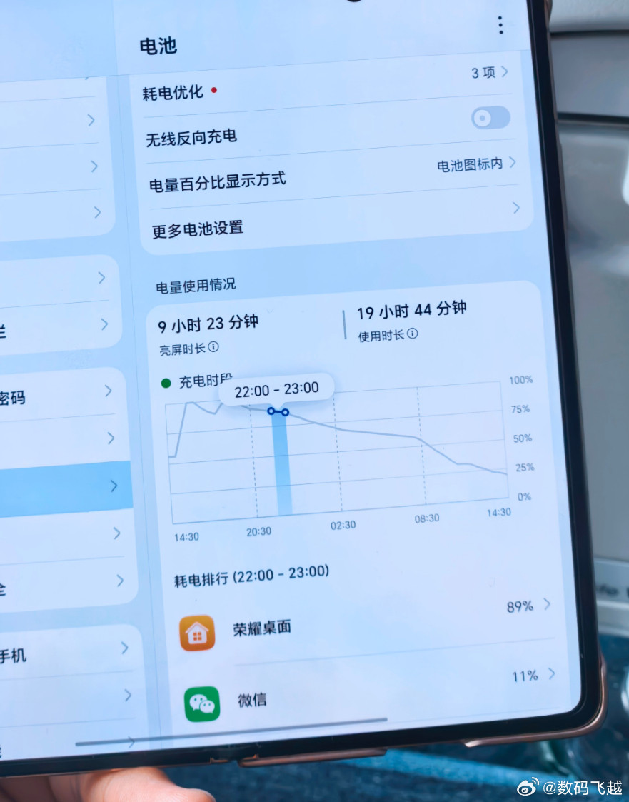 挑战荣耀MagicV6从西班牙马德里到北京11个小时续航情况，从西班牙时间11