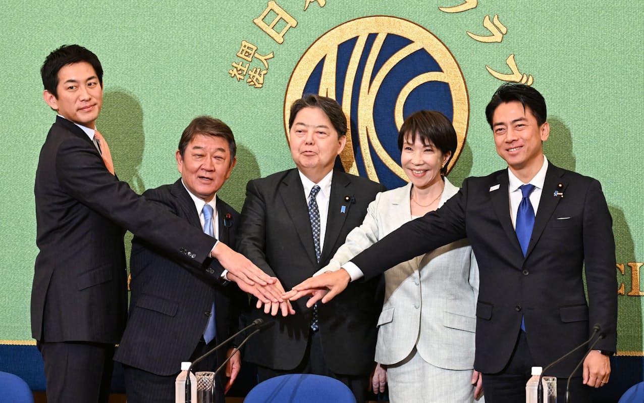 5月28日，高市早苗通过人工智能软件大批量制作视频，攻击自民党内竞争对手的事件仍