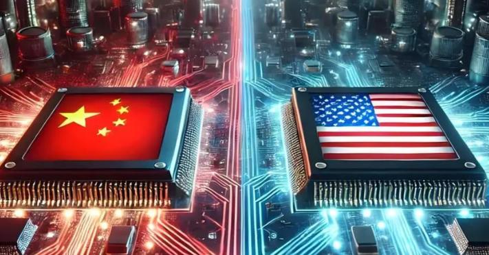 中美芯片之争，美国浪费了四年才发现自己上当了，在这四年中，中国采用你打你的，我打