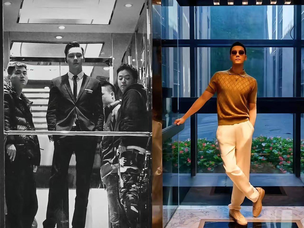 我想问一下陈伟霆你凭什么啊？凭什么低调了那么久回来，居然还能往电梯里一站还是“神