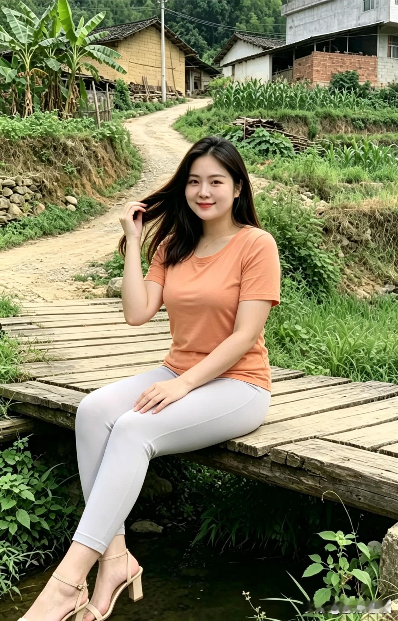 拐进深山老村落，城市里见不到的烟火都在这儿我开车沿着盘山小路绕了不少弯路，