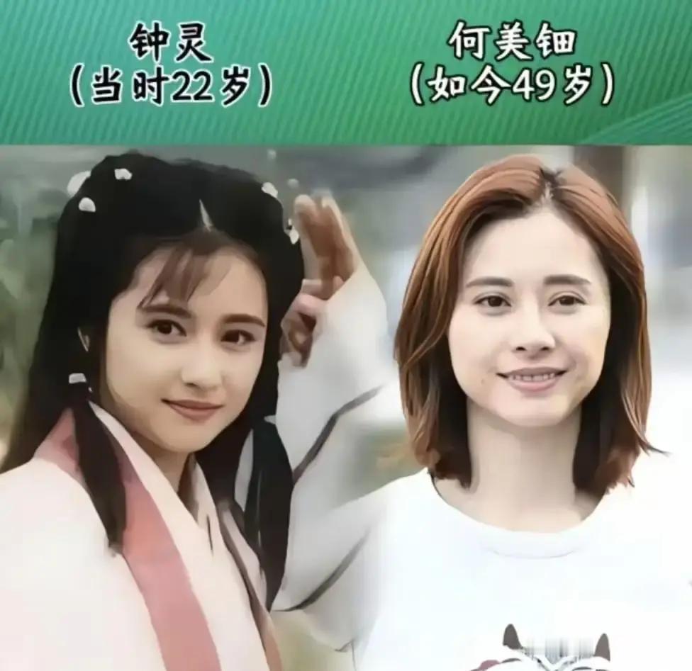 8000万人围观她吐舌头当年拍《天龙八部》，何美钿一紧张就吐舌头，导演没喊