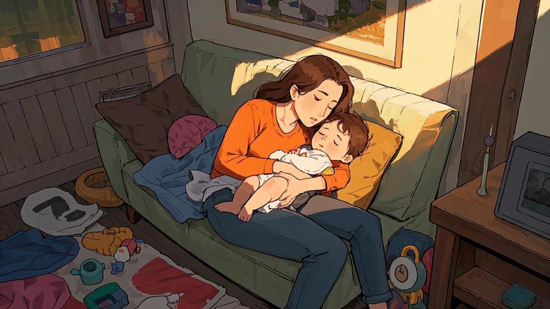 我38岁意外怀了老三，本来想着两个女儿，凑个“好”字，加上之前两个都是公婆带大的