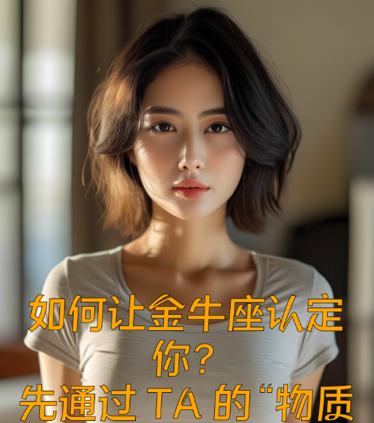 如何让金牛座认定你？先通过TA的“物质考验”