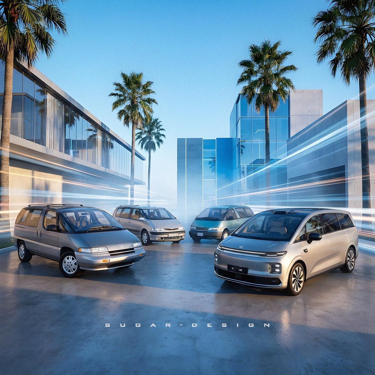 时尚是一种轮回！零跑MPV光影大片预览！MPV也可以很时尚的对吧！来点零跑D2