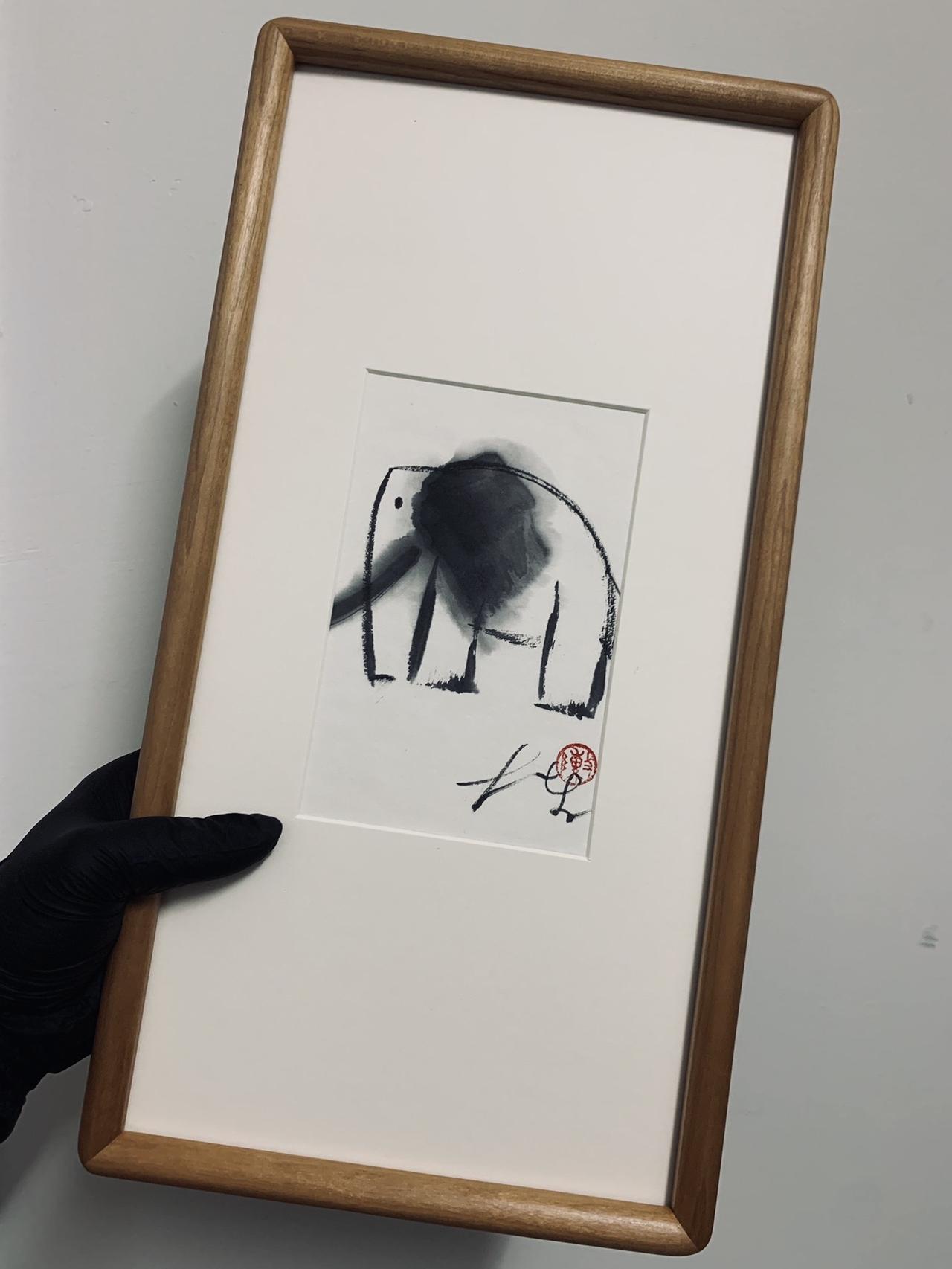 水墨画原创艺术品让画活起来手绘艺术收藏