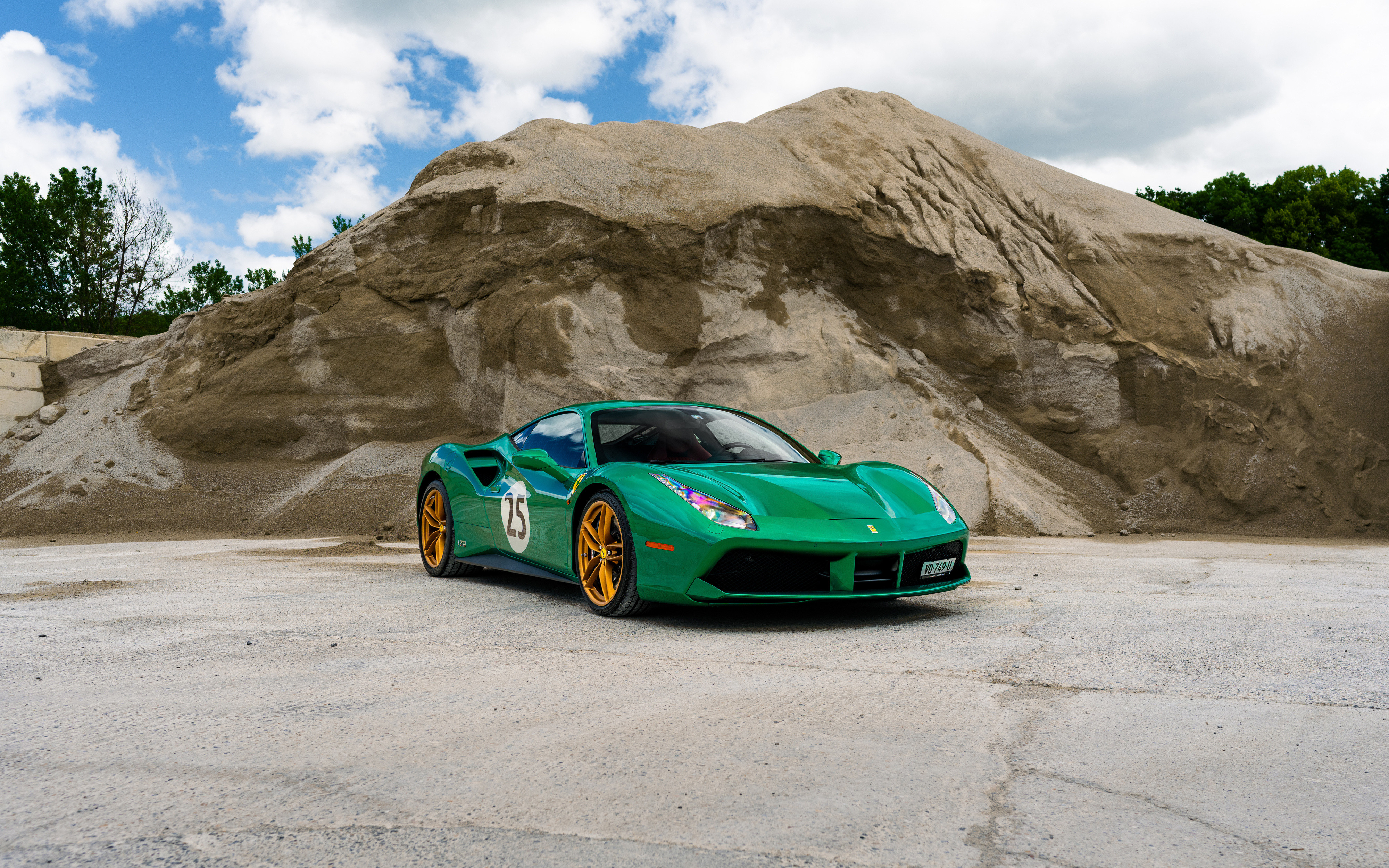 靓Ferrari488GTB"TheGreenJewel"有谁知道，这
