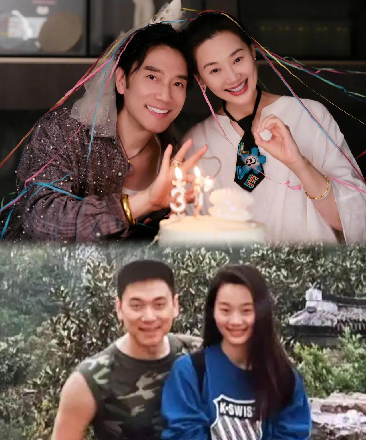 林依轮啊，说你啥好呢！本来是幸福的晒与老婆结婚30周年纪念的照片，却玻璃心的跟