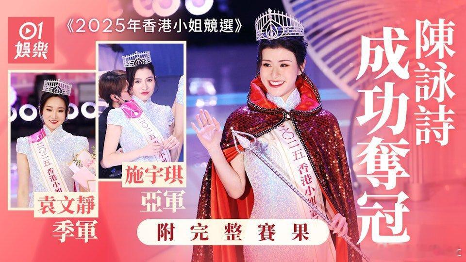 《香港小姐競選2025》今年主題為「DoYouWannaBe…」，象徵港姐