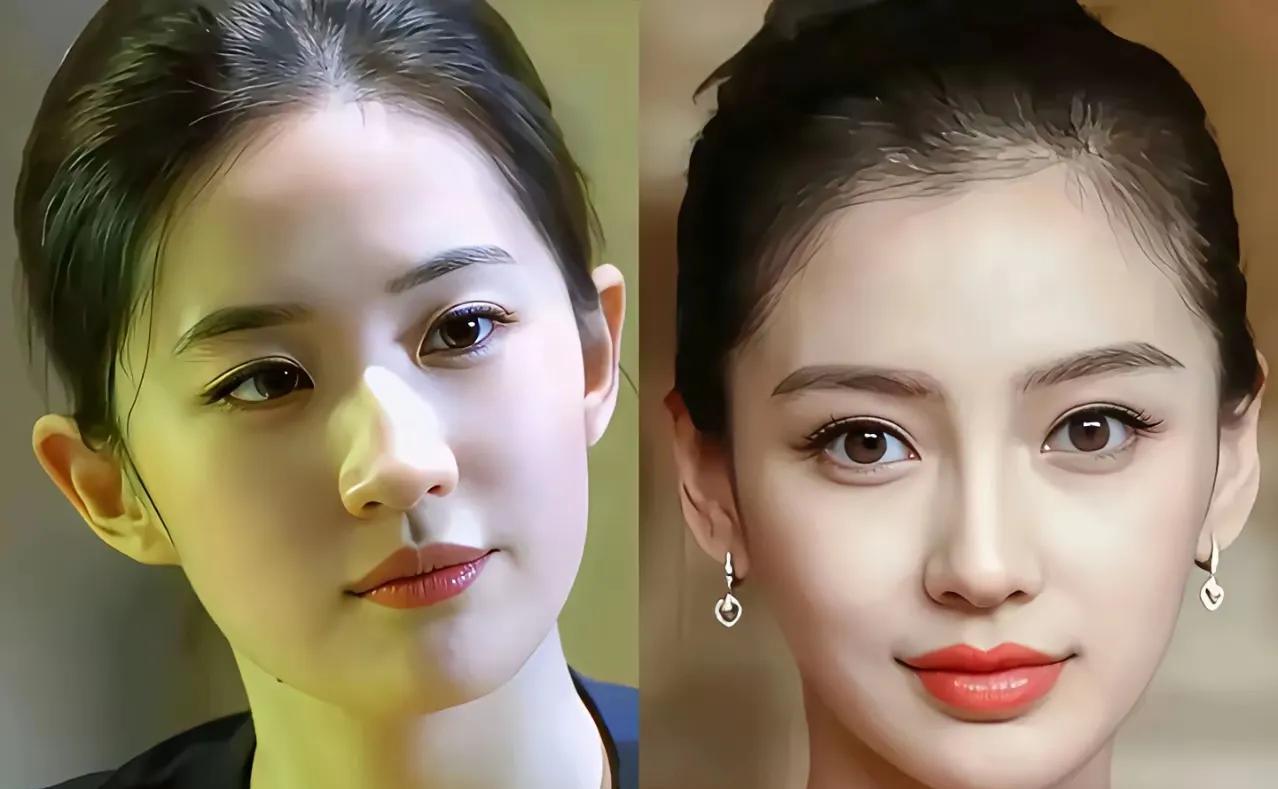 同样是大美女，为什么感觉Angelababy更好看一些呢？一个是不食人间烟火