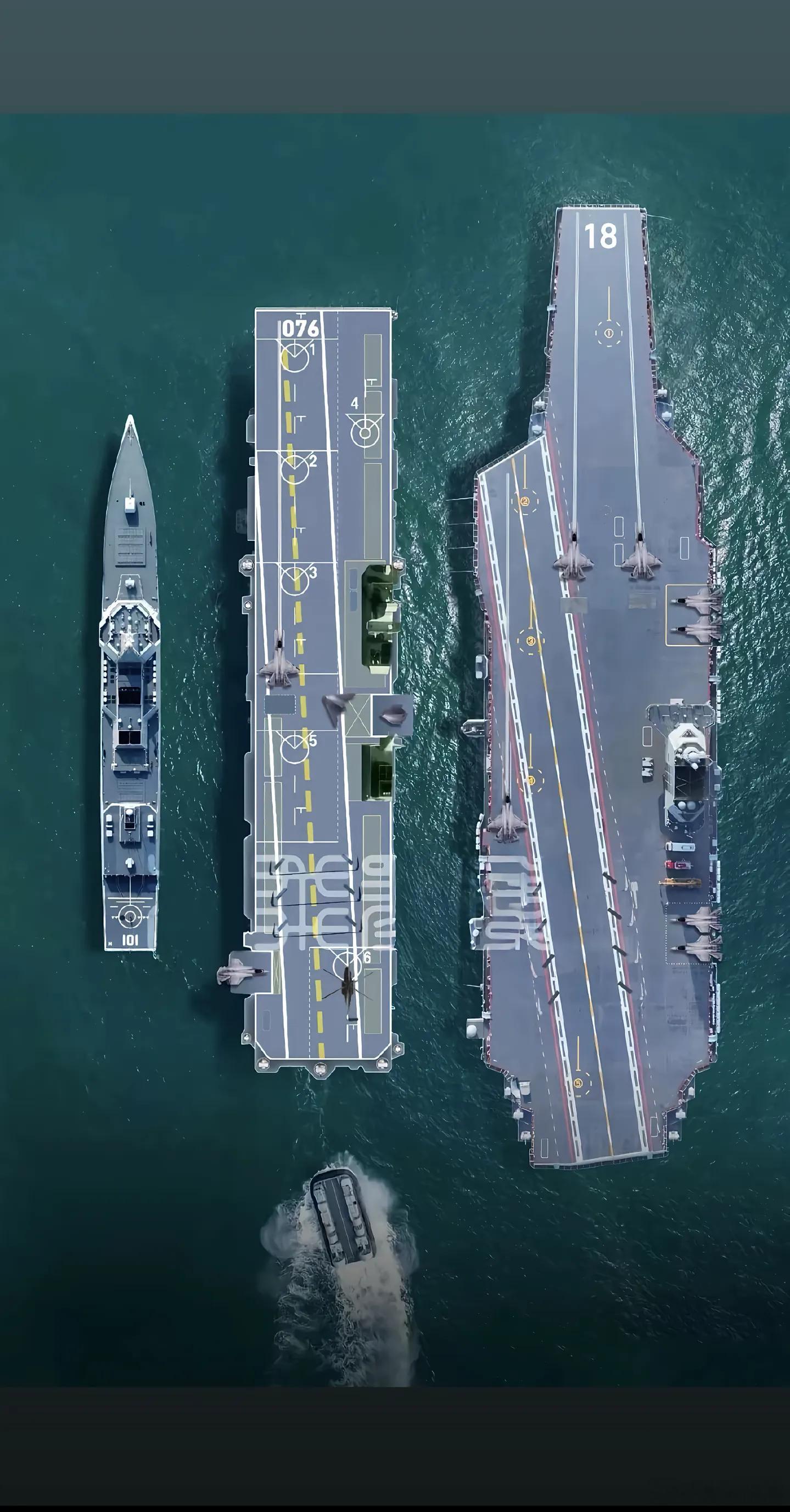 055：一会儿打起来你俩找个地方呆好，我去去就回……福建舰：你不是来保护我们安全