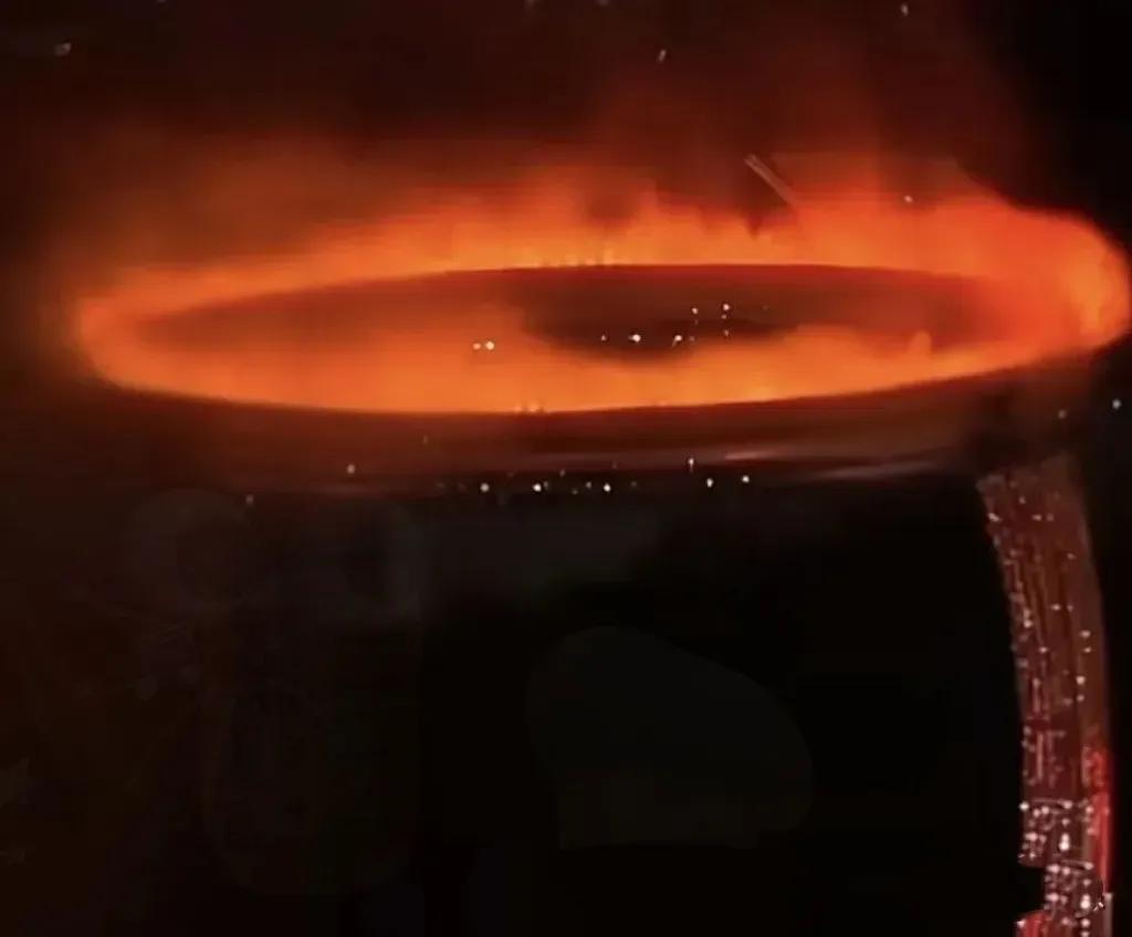 这次全运会创造了两个记录！！第一个：火炬里面没有火，虽然这个主火炬看起来火焰熊