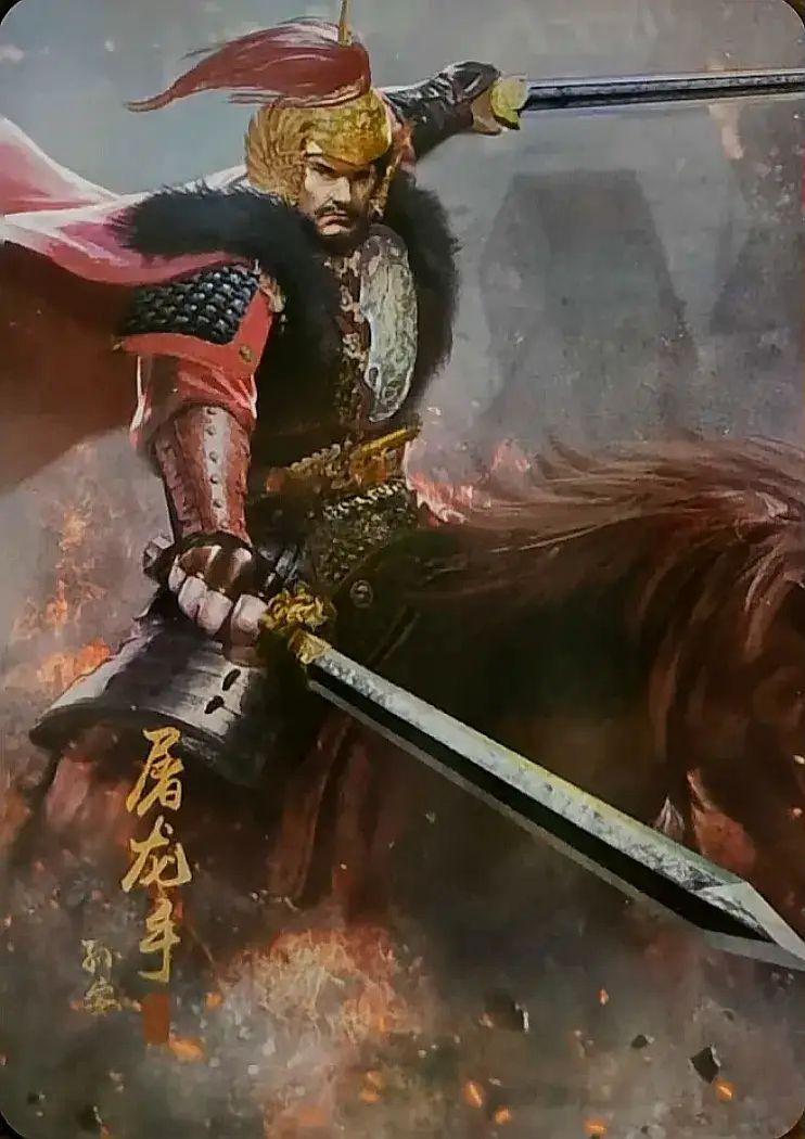 孙安是田虎帐下的殿帅，身长九尺，腰大八围，颇知韬略，膂力过人，有一身出色好武击艺