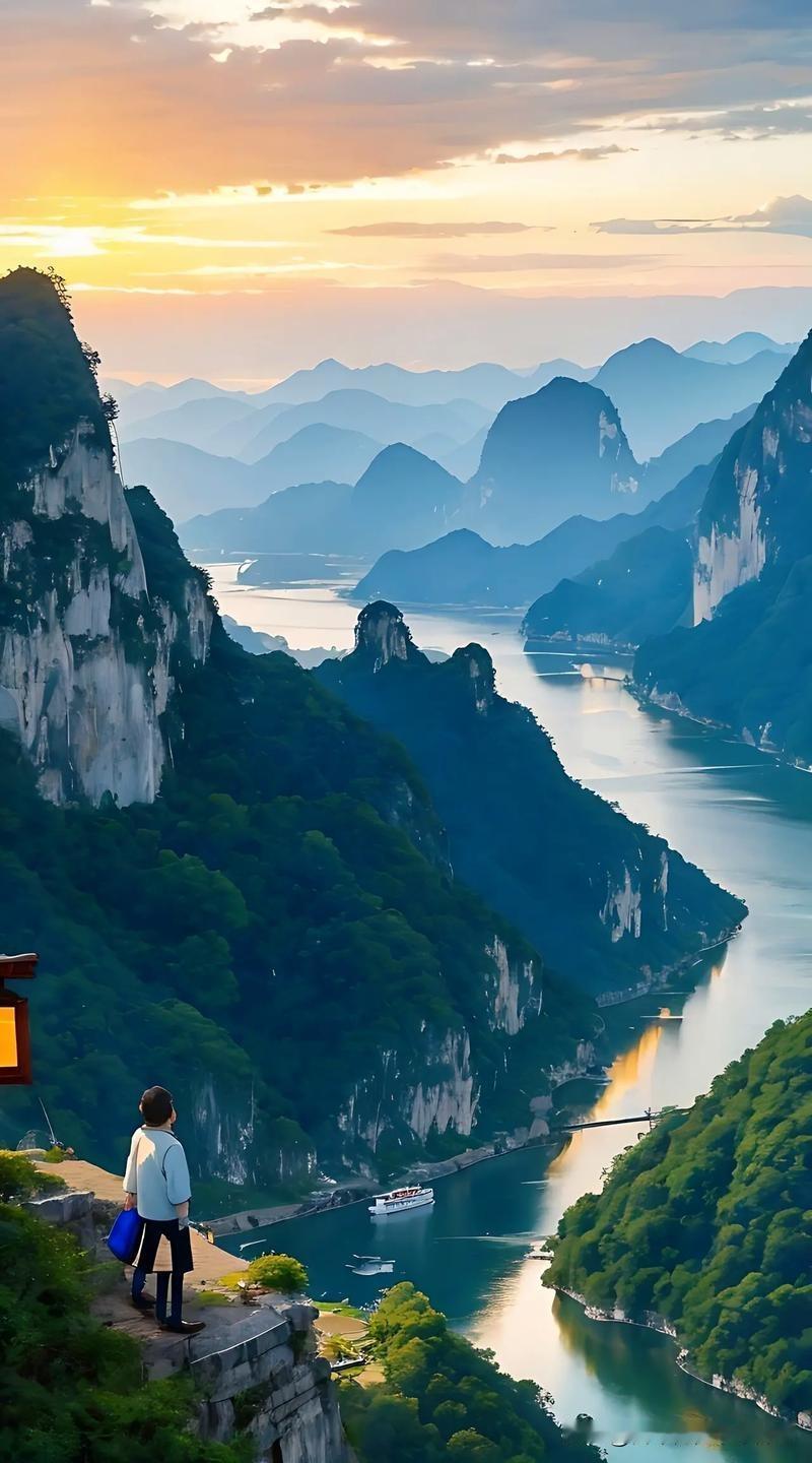 上联：古渡无人，雨诉千古恨；下联：征人有家，风吟一江愁。