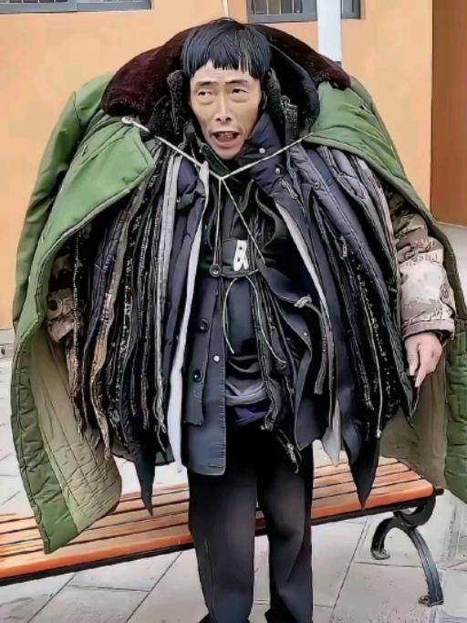 我在哈尔滨生活了二十多年冬天的东北是真能一眼就看出人的穷富不看牌子、也不看材