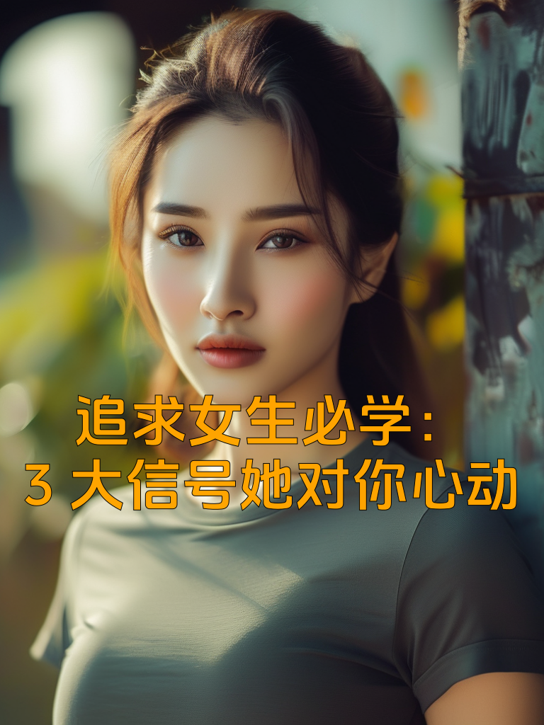 追求女生必学：3大信号她对你心动