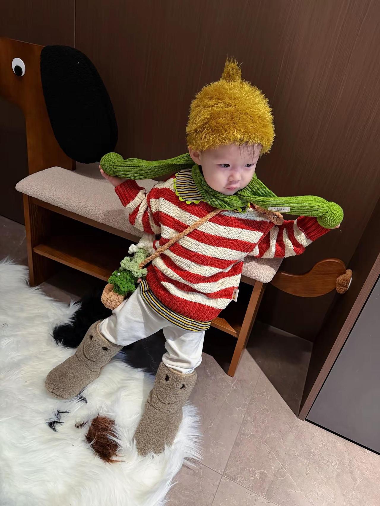 我的拜年搭子好时髦～一周ootd-人类幼崽穿搭合集宝宝穿搭萌娃穿搭男宝穿搭