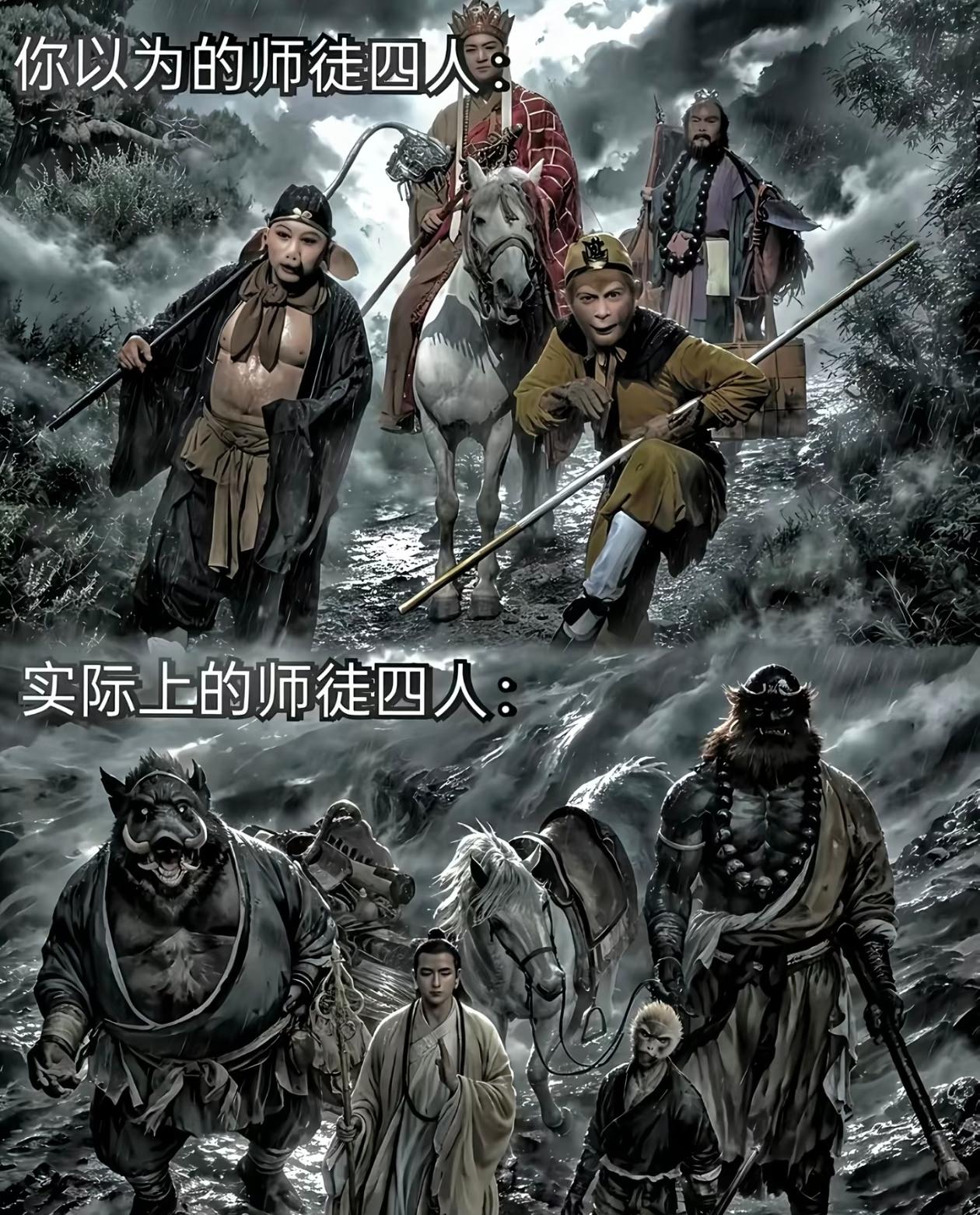 要是《西游记》按原著真实还原拍出来，收视率绝对能爆表！[笑着哭][笑着哭]原著里