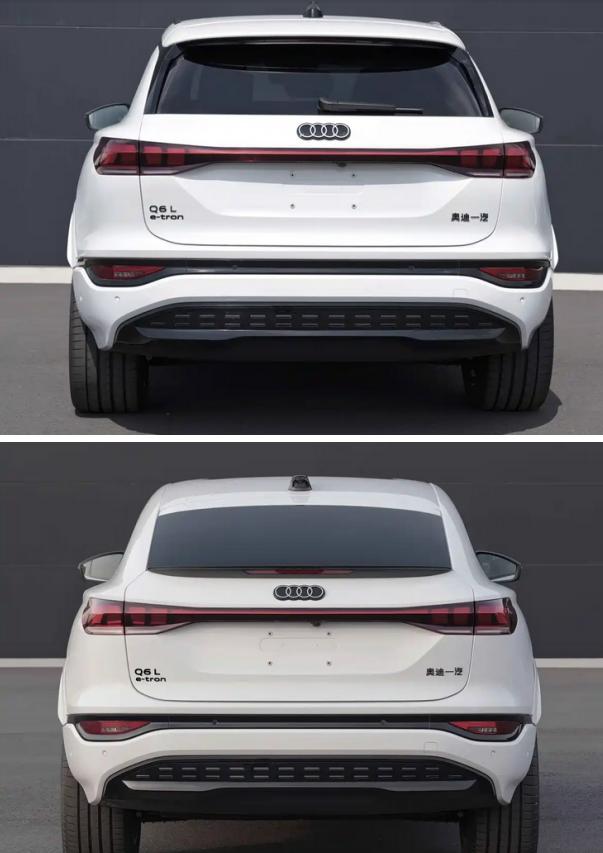 日前，我们从工信部目录中发现了奥迪Q6Le-tron/Q6LSportbac