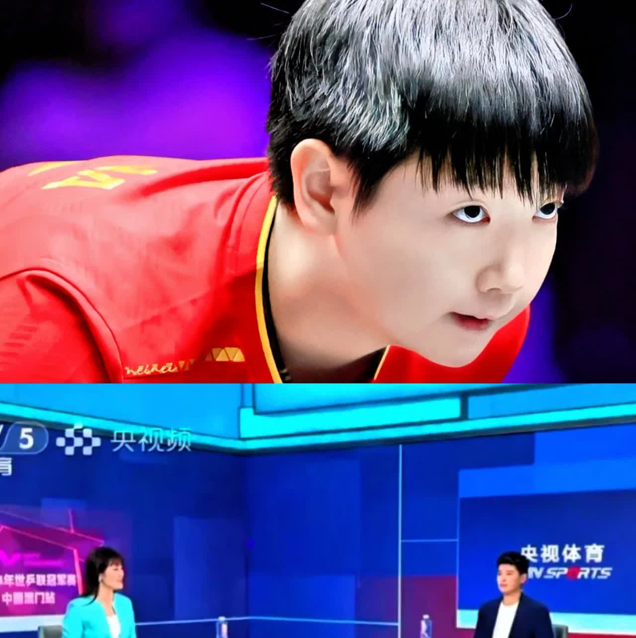 孙颖莎因为高菡和顾若辰一句“一无是处”上热搜，一整天挂热搜播放量破千万！