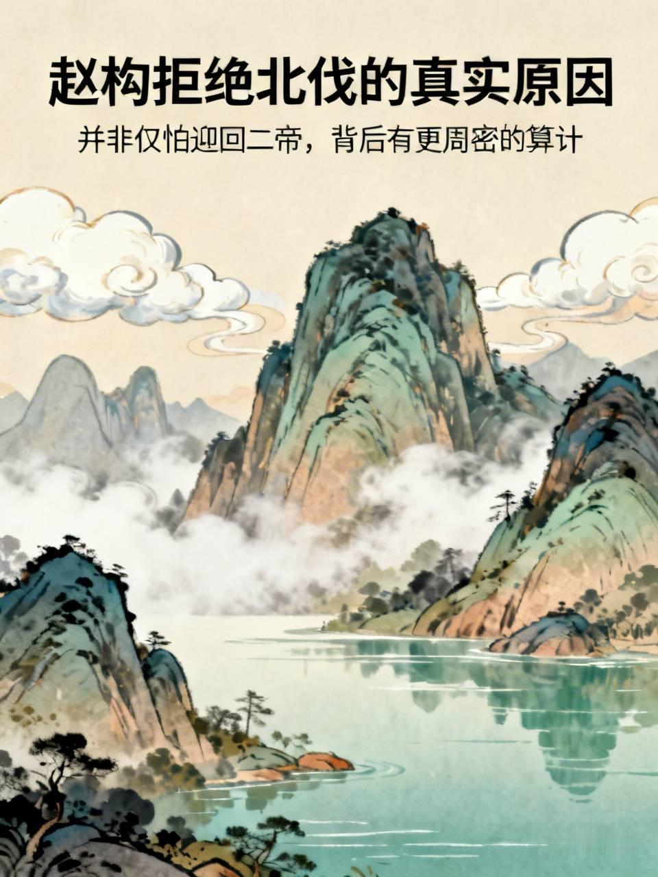 赵构拒绝北伐的真实原因是什么？赵构执意拒绝北伐，哪里是单单怕迎回