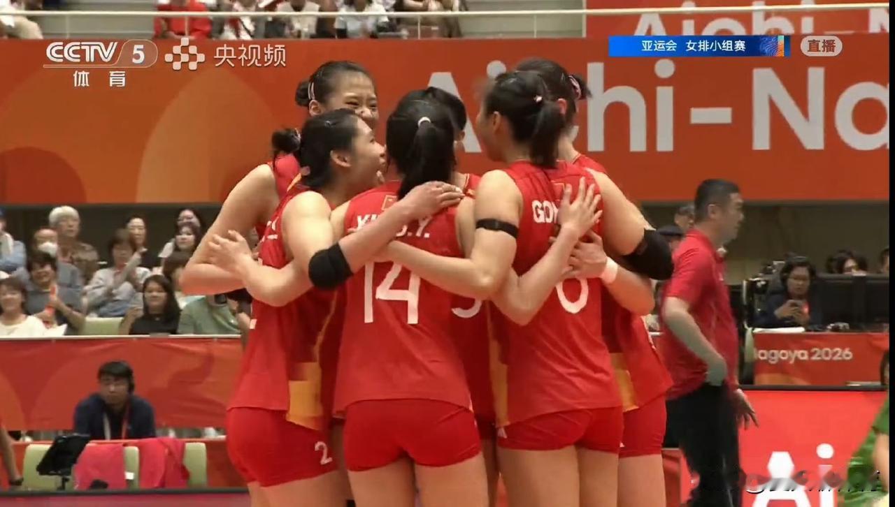 就中国女排亚运会这状态，真的为她们担忧啊！虽然小组赛两场都是3-0拿下的，但是亚