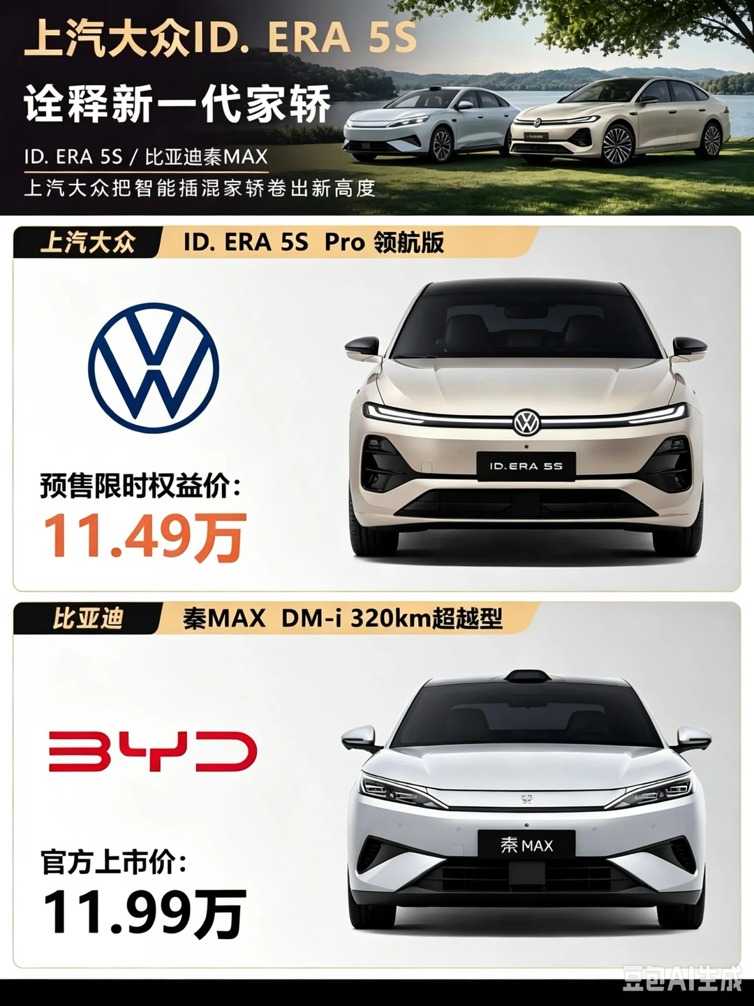 上汽大众ID.ERA5S，诠释新一代家轿