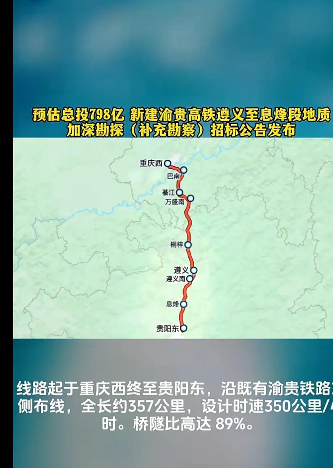 2026年4月30日中铁工程设计咨询集团有限公司《新建重庆至贵阳高速铁路遵义至息