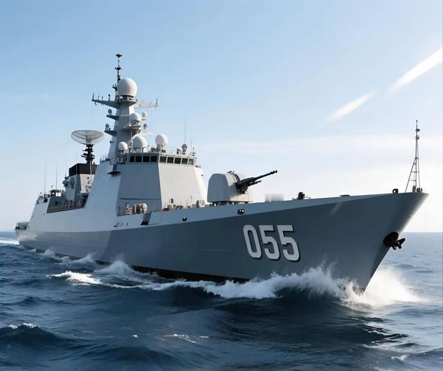 055大驱能不能单挑航母战斗群？就这么说吧，055如果跟航母正面交锋，基本没有胜