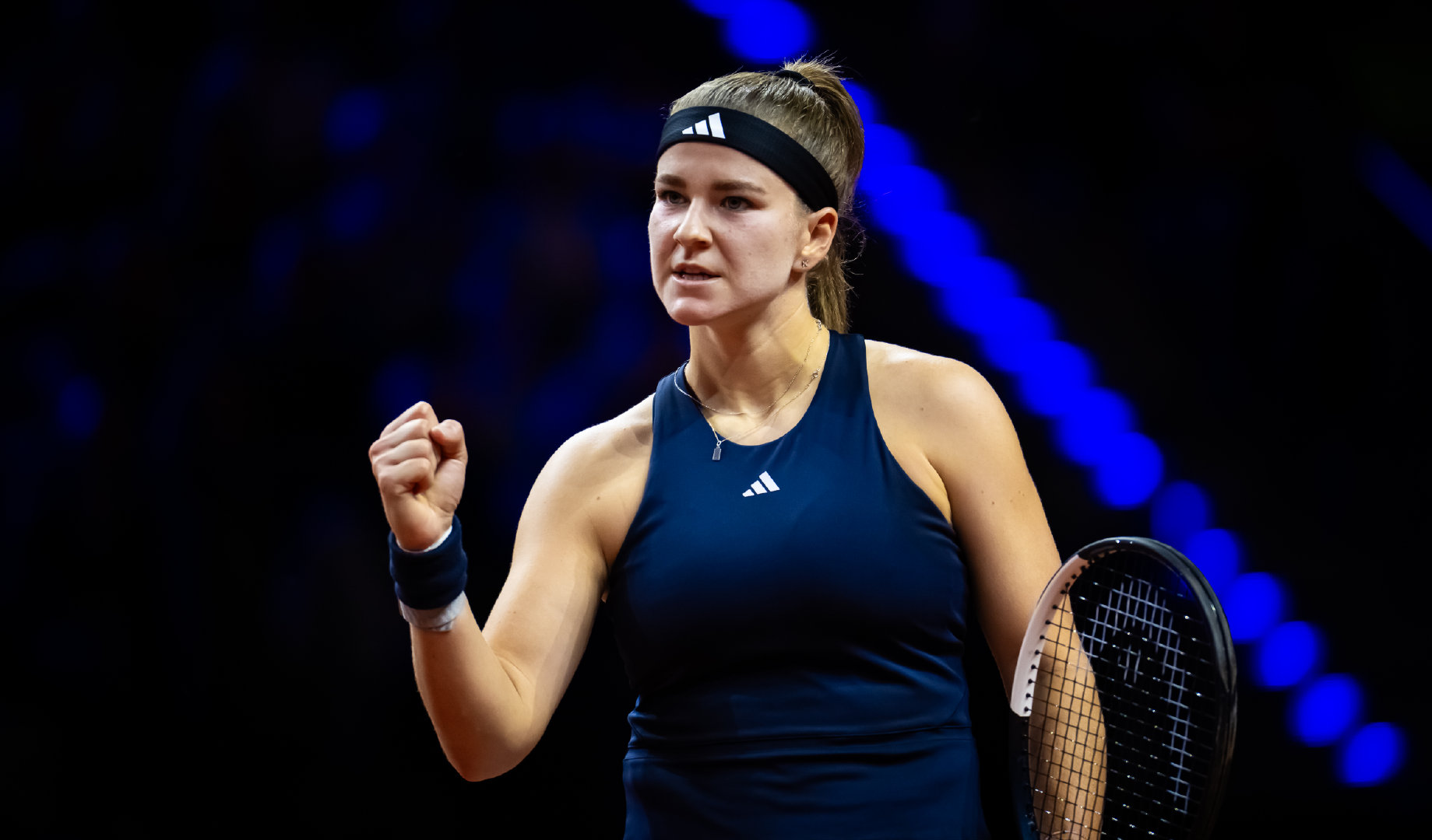 翻身仗！穆霍娃首胜高芙🔥WTA500斯图加特站1/4决赛，7号种子穆霍娃经过三