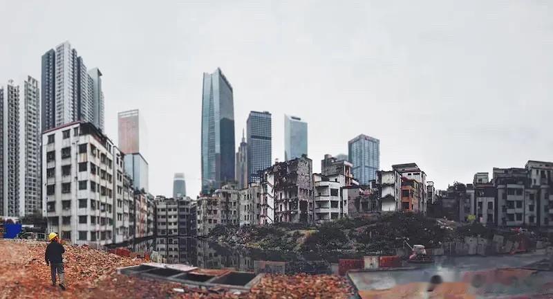 地产股大涨，是看到了城市更新下，那些房企好歹还是有活干的，不会成为那种连活都没得