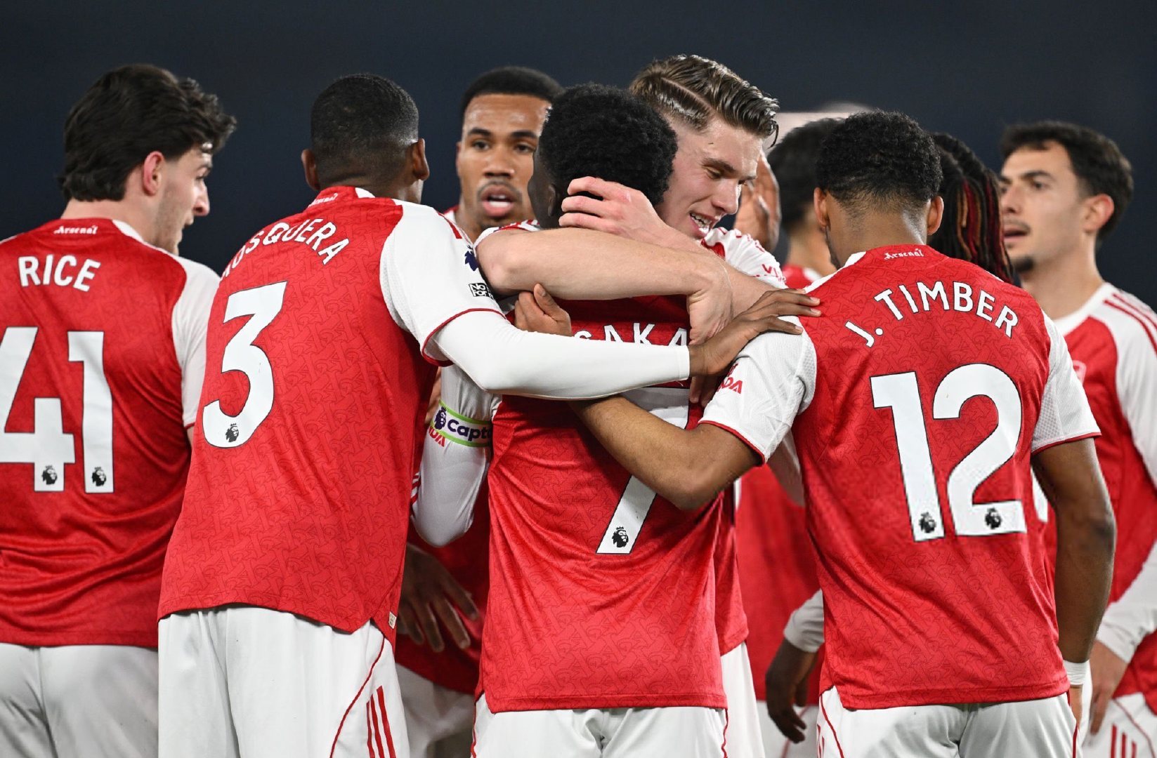 帕洛尔谈阿森纳战胜布莱顿：“多么不可思议的夜晚。阿森纳表现相当糟糕，但他们取得了