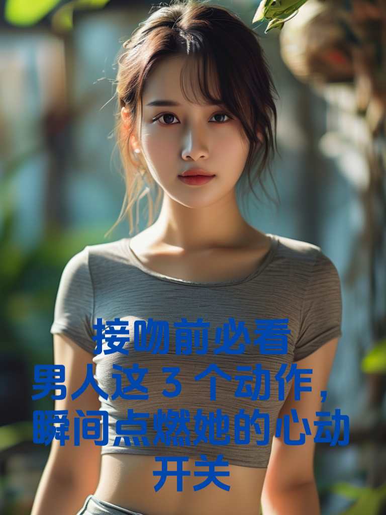 接吻前必看！男人这3个动作，瞬间点燃她的心动开关