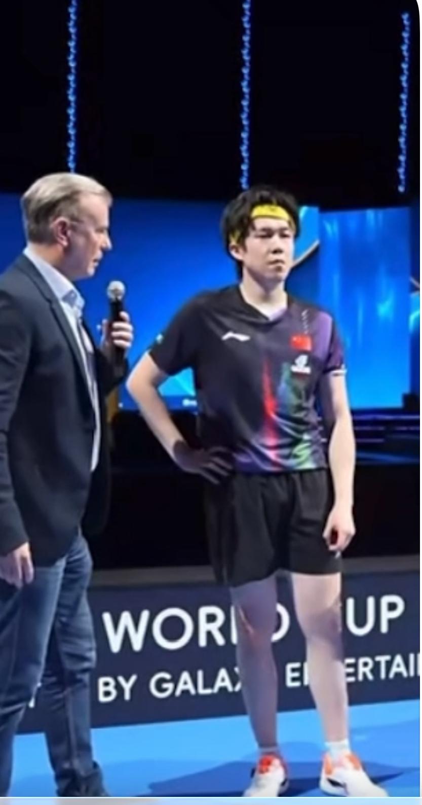 王楚钦逆转达科赛后采访太幽默：首先也要把掌声送给达科，庆幸自己又多活了一天！4