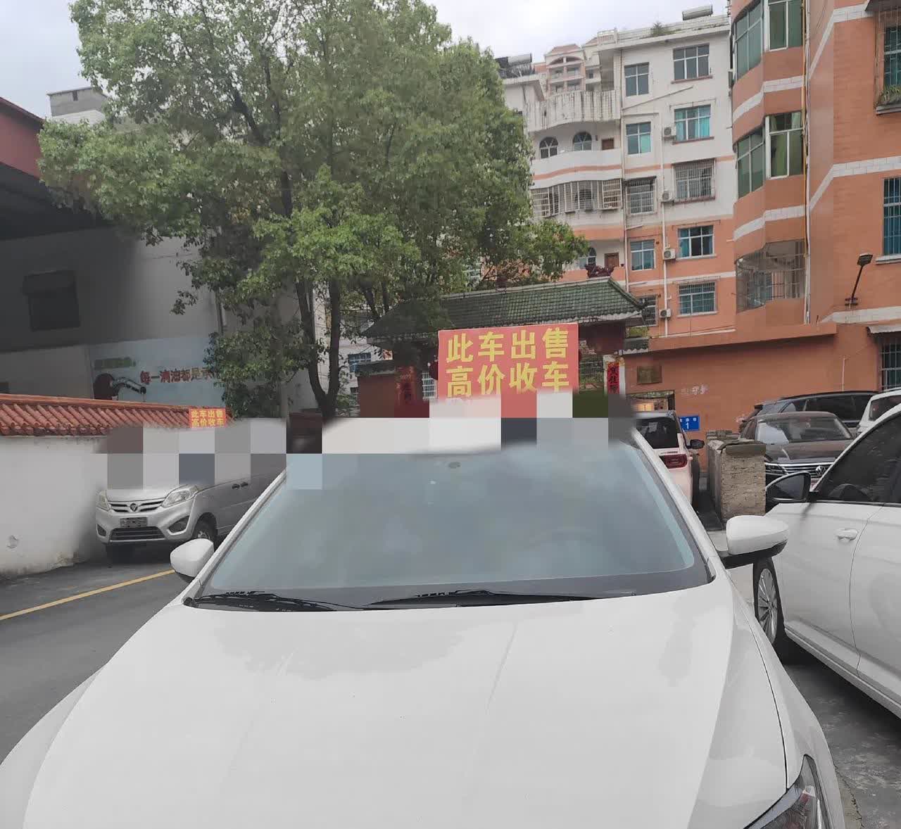 二手车交易市场将彻底爆棚，无中生有的推断理由为：1.小小的县城，就我们小区周