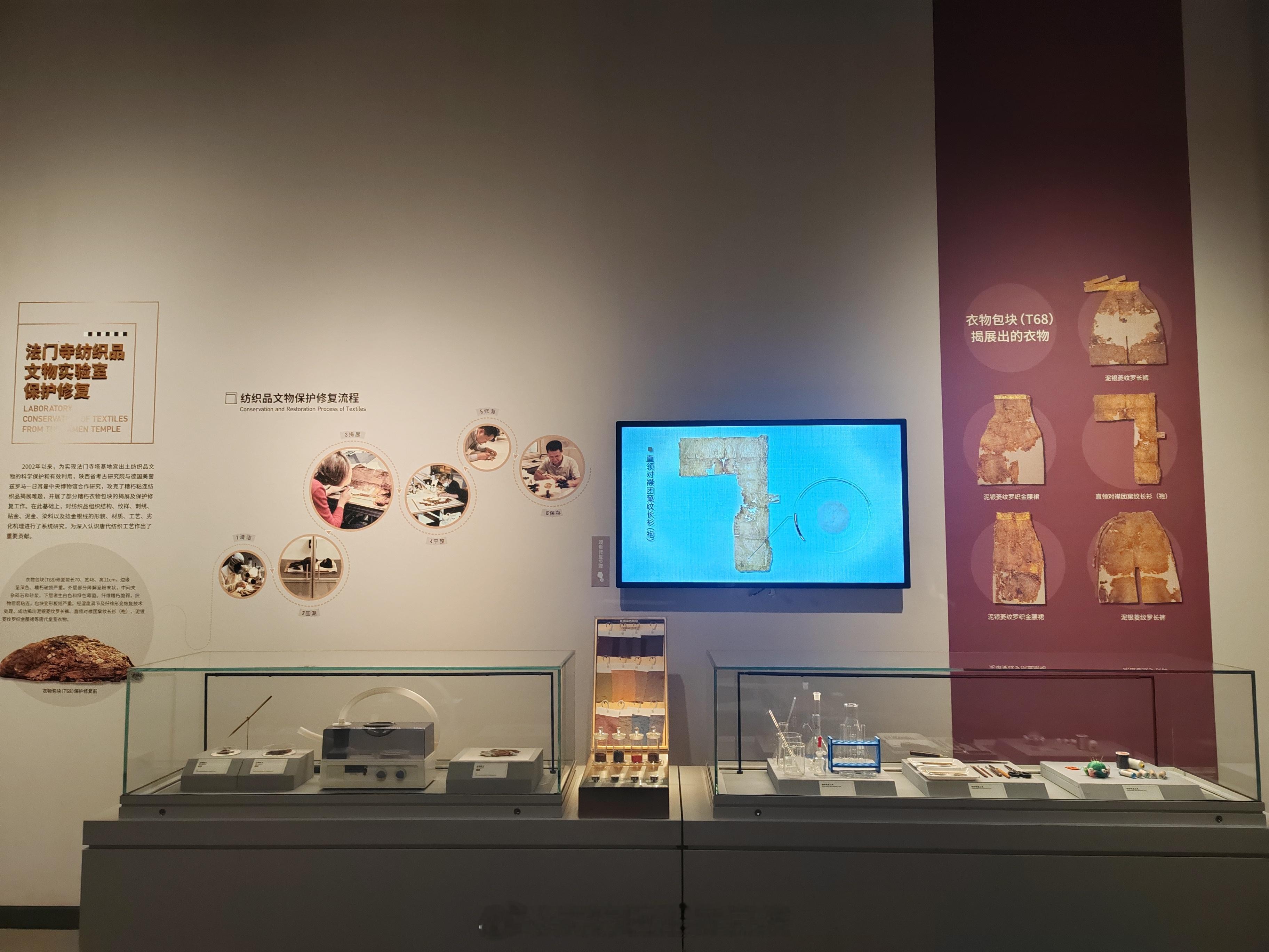 陕西考古博物馆科技保护展（三）