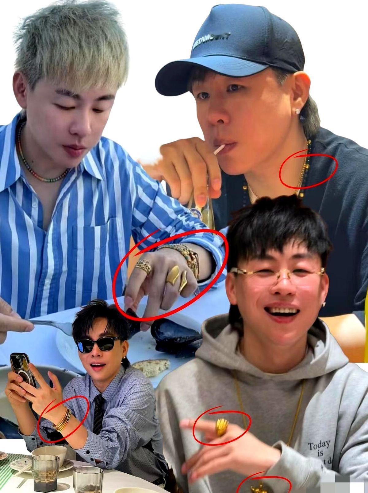 随便一张拿出来都格外有说服力——说的就是胡彦斌当黄金模特这事。他有才多金是老