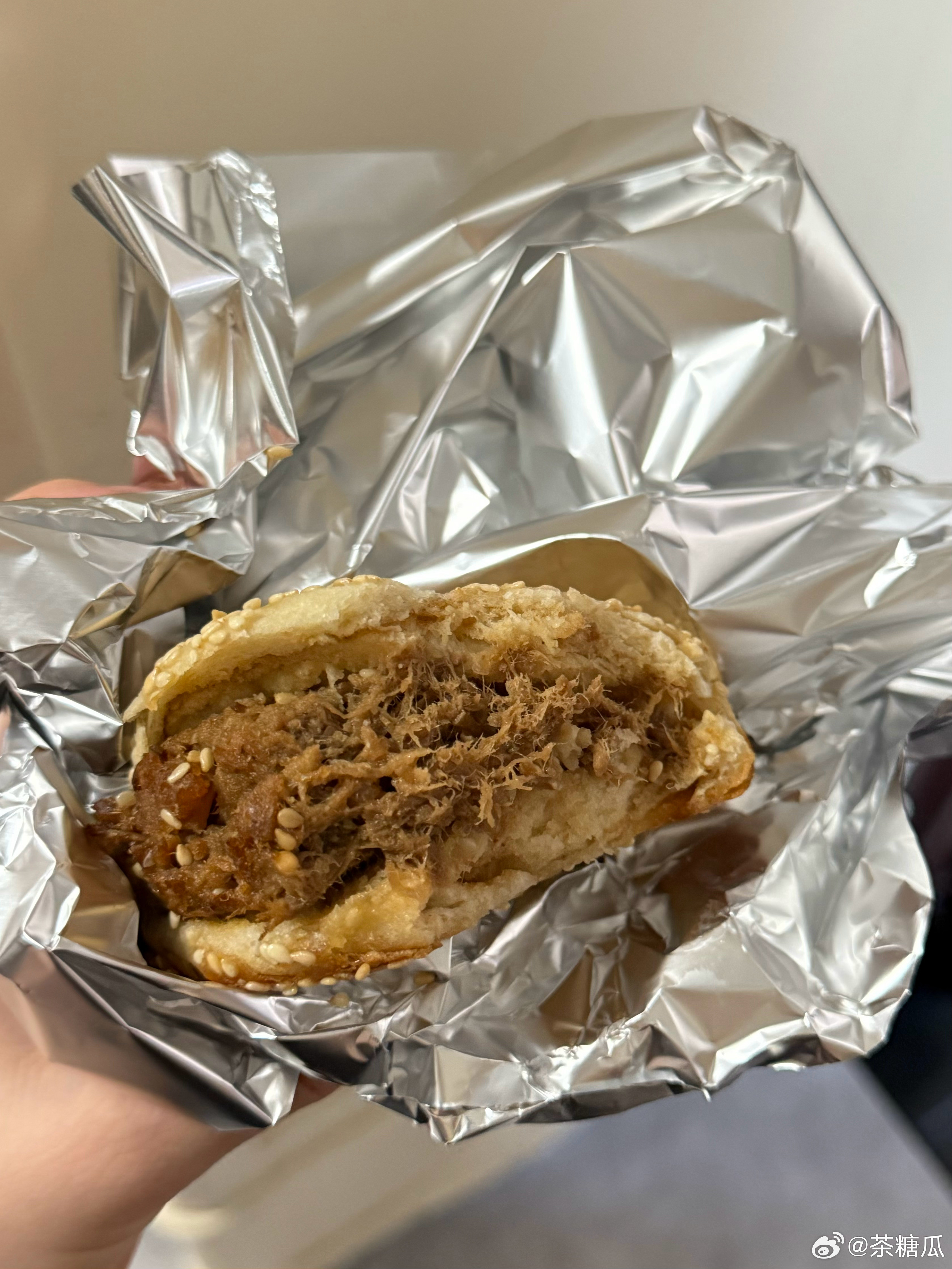我等不及山姆的披萨补货了买了这个牛肉烧饼好好吃！！！！！！！！全是肉空气炸锅18