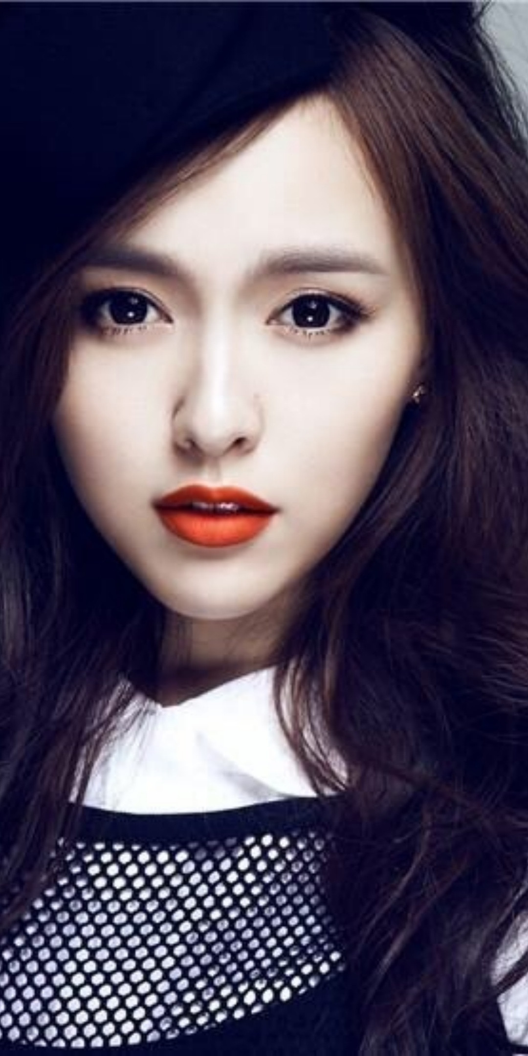 唐嫣穿搭壁纸，精致的法式浪漫。唐嫣