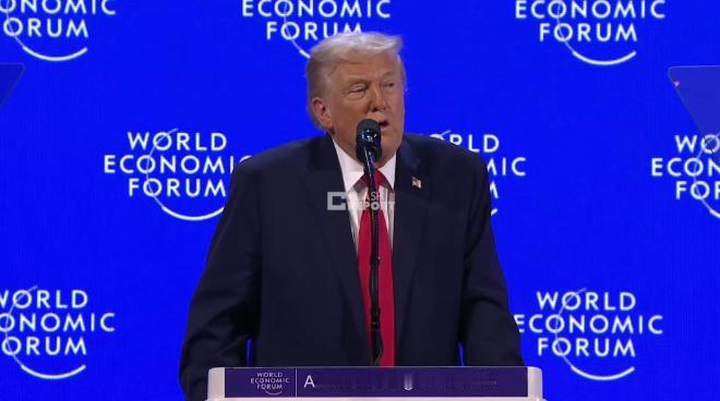 特朗普在达沃斯论坛上又胡说八道了！他表示，风车越多国家越赔钱，还甩锅中国制造这些