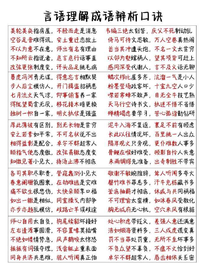 言语不停地背啊背，终于发生了质变。。。