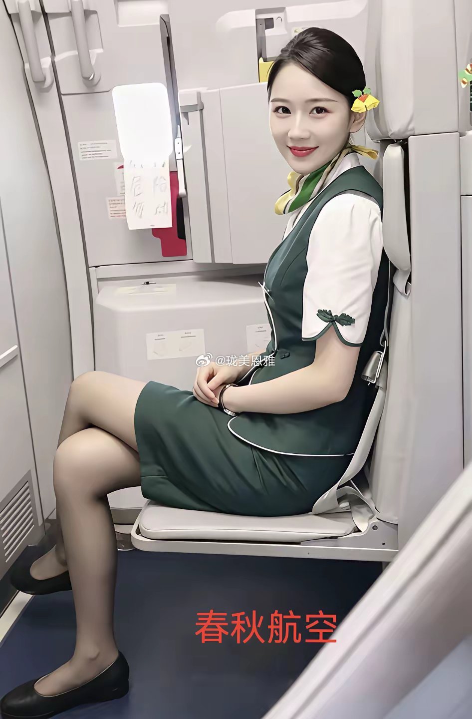 海航的空姐虽然美但其他五家航空公司的空姐不输海航！​​​