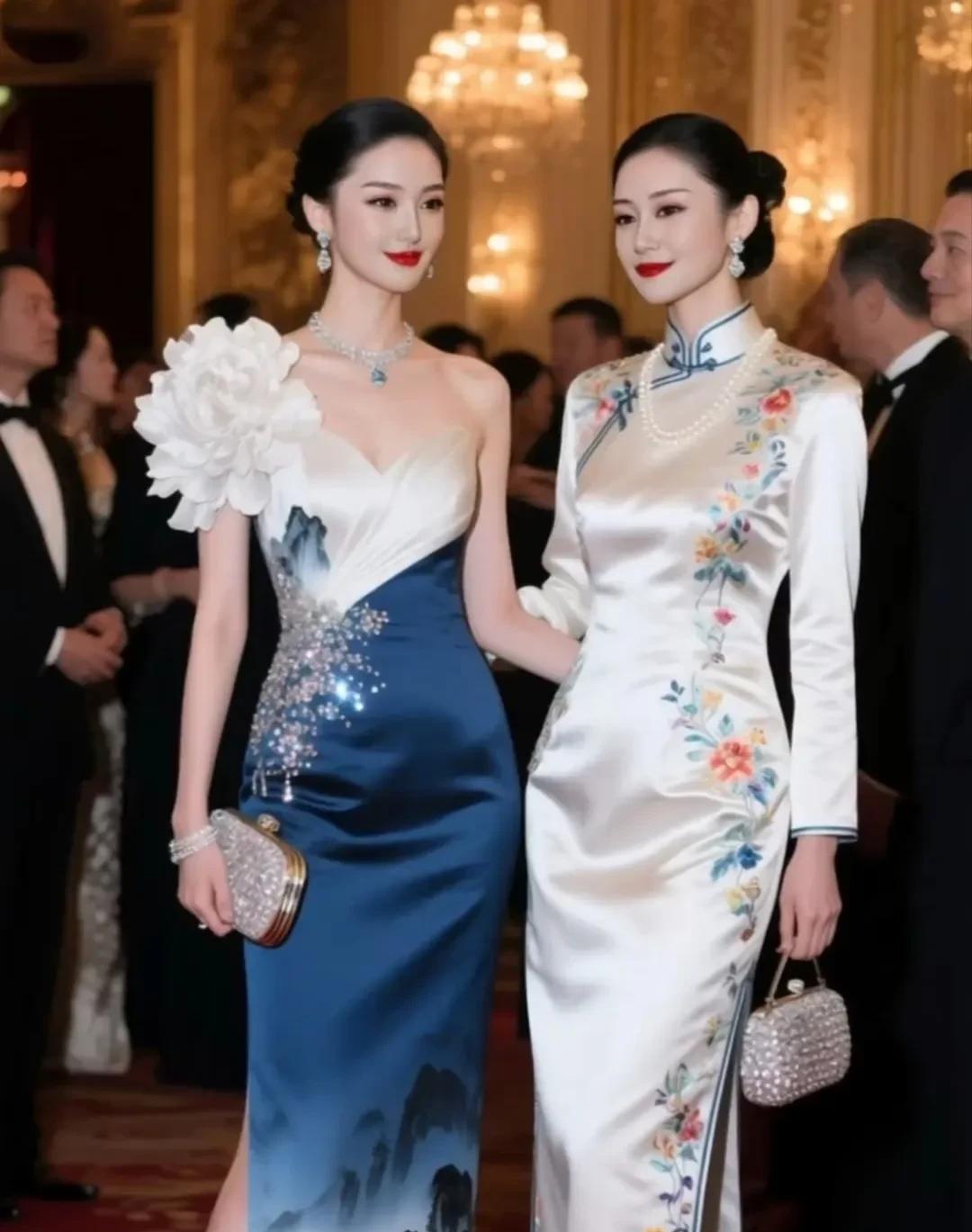 你们觉得哪一套旗袍最好看呢？“捻一缕光阴入线，挑一痕古韵成纹，指尖起落间，