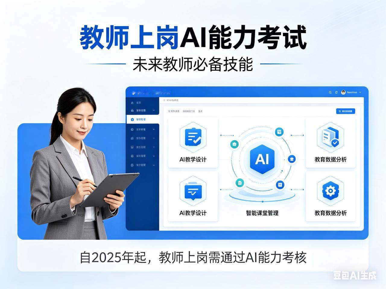 教育部今天发文：以后当老师，必须考AI。4月10日，教育部等五部门联合发布《
